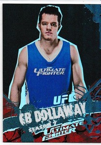 CB Dollaway 2010 Topps UFC Main Event The Ultimate Fighter Black # TT34 28/88