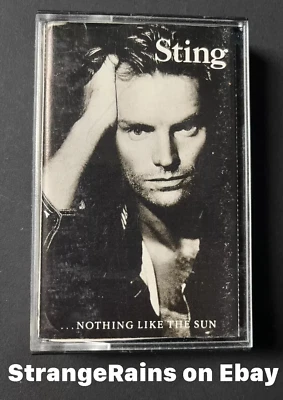 Sting - Nothing Like the Sun - Cassette Tape ~ Play Tested - Sounds Great! - Image 1 of 4