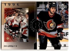 1998-99 Upper Deck Rookie Rewind Chris Phillips #22 Ottawa Senators