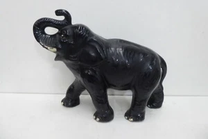 VINTAGE CERAMIC POTTERY ELEPHANT STATUE SYLVAC ENGLAND 770 FIGURINE - Picture 1 of 5