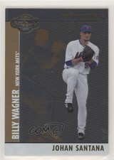 2008 Topps Co-Signers Silver Gold /150 Johan Santana Billy Wagner #083.2