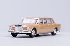 Cr Dct 1:64 Gold Benz Pullman Limousine Classic Model Toy Diecast Metal Car