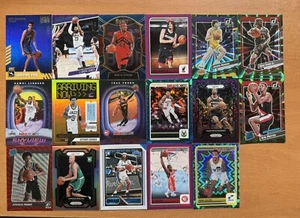 (17) NBA Basketball Card Parallel Lot- Foil Inserts Chet, LeBron Variations - Picture 1 of 3
