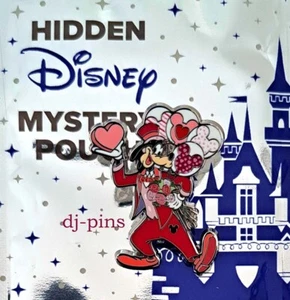 Disneyland DLR 2025 Jahreszeiten Valentinstag Goofy Hidden Mickey Disney Pin HD25 - Bild 1 von 2