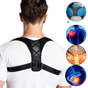 Corrector de postura ajustable enderezador de espalda superior soporte soporte soporte soporte para el hombro libre - Imagen 1 de 15