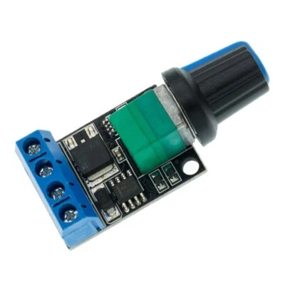 DC Motor Speed Controller PWM Adjustable 5V-35V 5A 90W LED Brightness Regulator - Image 1 of 4