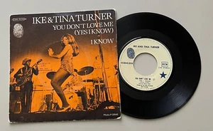 Ike & Tina TURNER You don't love me / I know FRANCE 7" w/PS BLUE THUMB (1969) - Picture 1 of 2
