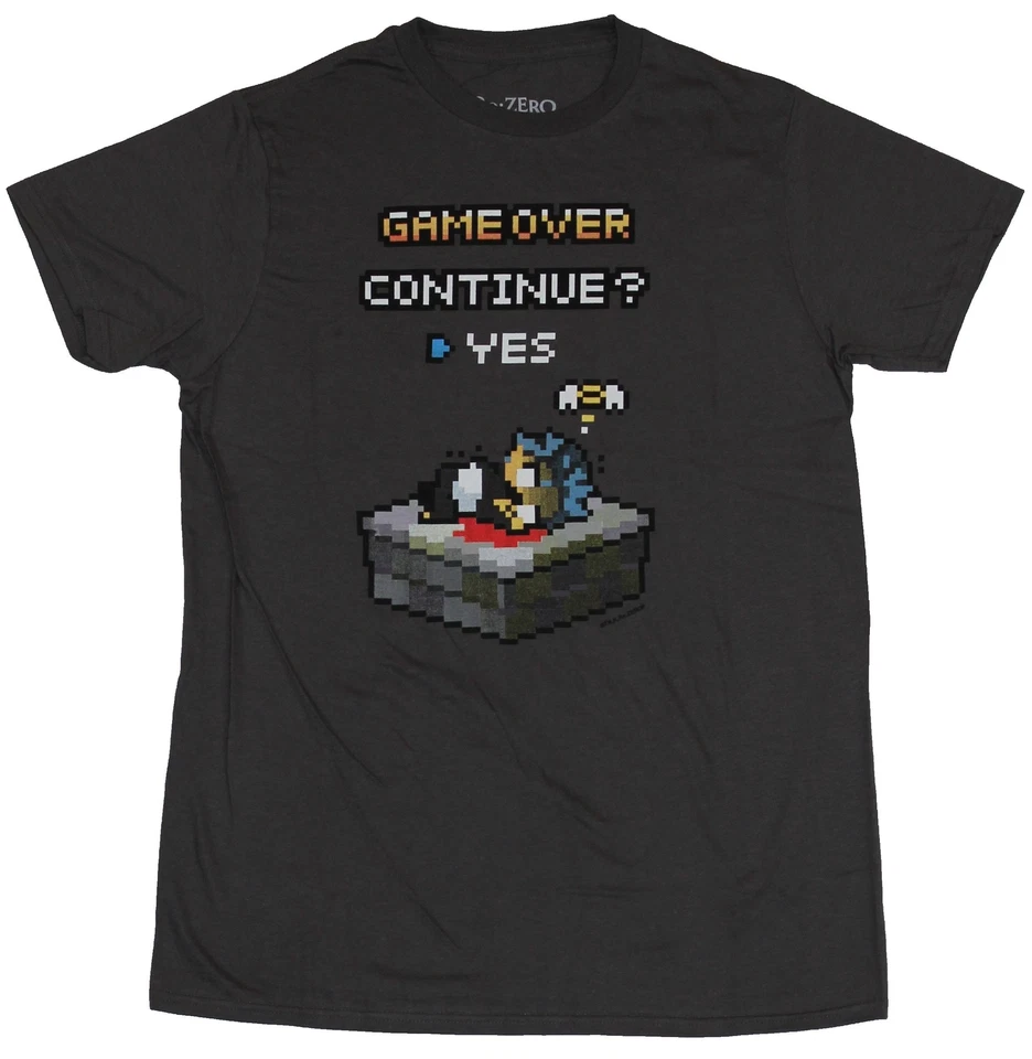 Camiseta Re: Zero Adult Nueva - Game Over Personaje Down Pic Foto 1 de 1