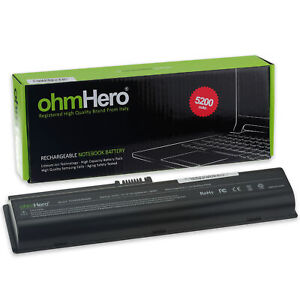Batteria OhmHero® 5200mAh REALI per Hp-compaq Pavilion dv6000