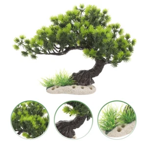 Landscaping Tree Water Plant Decor Simulated Grass Bonsai for Aquarium Tank - Picture 1 of 12