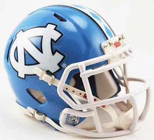 NORTH CAROLINA TAR HEELS NCAA Riddell SPEED Authentic MINI Football Helmet UNC - Picture 1 of 1