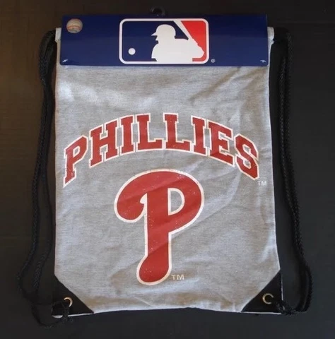 Philadelphia Phillies Back Sack - Drawstring Backpack - NEW Cover