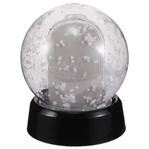  Sublimation Schneekugel Bilderrahmen - DIY Kugel mit Sockel befüllbar Bilderrahmen - Bild 1 von 18