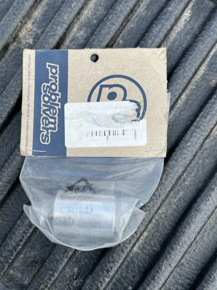 Problem Solvers Steertube Stem Shim 25.4mm to 28.6mm 1" steerer w/ 1 1/8" stem - Image 1 of 3