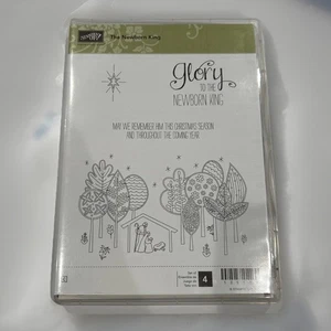 STAMPIN UP El Rey Recién Nacido; JUEGO DE SELLOS Belén Navidad Jesús 135110 Manualidades - Imagen 1 de 4