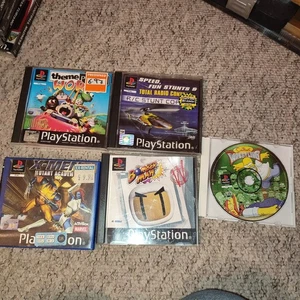 Sony PlayStation 1 Juego Paquete 5 Juegos Surtidos PS1  - Imagen 1 de 3