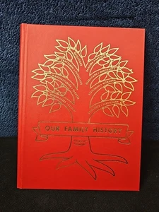 Vintage 1967 Our Family History American Pioneers Unused Hardback Book - Picture 1 of 14