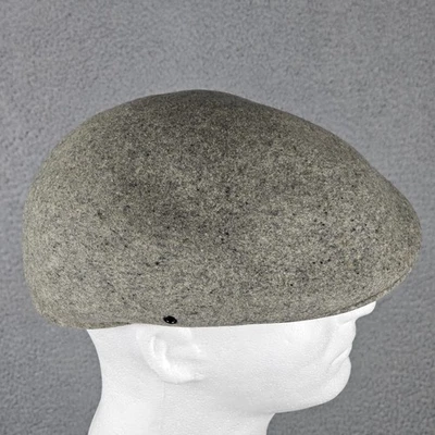 Gorra Pendleton Gris 100% Lana Newsboy Plana Taxista Conducir A198-706 De Colección Foto 1 de 4