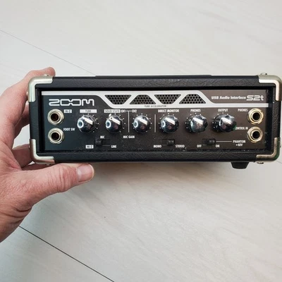 ZOOM S2t USB Audio Interface Tube Accelerator Phantom Power - Image 1 of 4