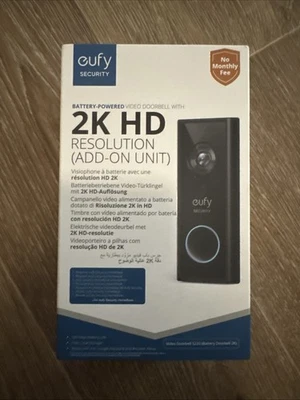Eufy Security Video Doorbell 2K HD - Bild 1 von 2