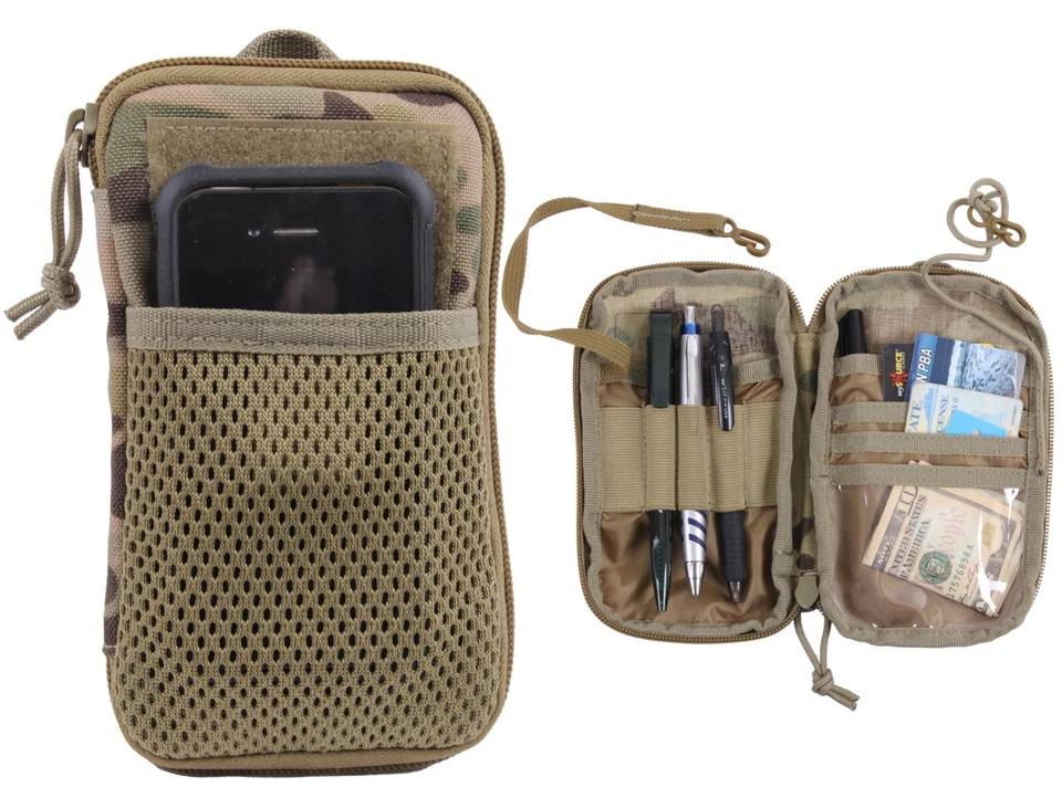 Authentic Rothco Tactical MOLLE Wallet Multicam 11661