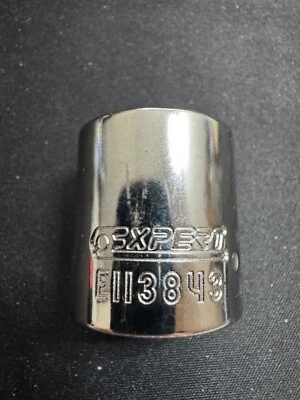 Facom Expert 3/8" Square Drive Deep Hexagon Socket Tool Metric 20mm 12-Point - Image 1 of 4