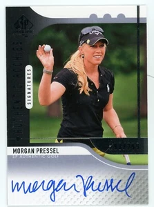 Auténtico Morgan Pressel Rookie RC 2012 SP autógrafo automático #/299 - Imagen 1 de 1