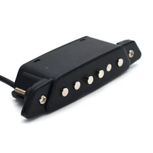 Acoustic Guitar Sound Hole Magnetic Pickup Humbucker Passive With 1/4 Power Jack - Picture 1 of 11