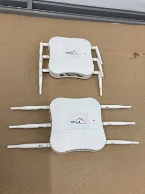 Meru Networks AP332e Dual Radio Wireless Access Point WLAN VPN - Job Lot x2 - Image 1 of 4