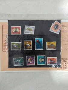 1976 Cocos (Keeling) Islands Marine & Bird Life Official Post Office Pack, MNH - Picture 1 of 9