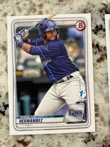 2020 BOWMAN 1. EDITION KARTE TAMPA BAY RAYS RONALDO HERNANDEZ #BFE-12 - Bild 1 von 1