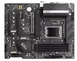 Placa madre para computadora MSI PRO Z690-A DDR5 USADA HDMI+DP **SIN escudo IO** - Imagen 1 de 3