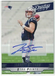 Jarrett Stidham 2019 Prestige Auto Autograph Rookie Card RC #251 Patriots NFL - Picture 1 of 2