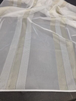 Gardinenstoff RG-123 REST 260cm x 95cm Stores Gardinen Polyester Komplettstück - Bild 1 von 4