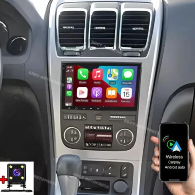 Radio estéreo para automóvil GMC Acadia 2008-2012 Android 13 Carplay GPS WIFI BT RDS de 8" Foto 1 de 4