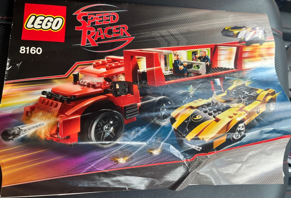 LEGO RACERS 8160 - Cruncher Block & Racer X- **Instructions ONLY** - Image 1 of 1