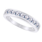 2.00 ct Lab created Princess Cut VVS1/D Diamond Handmade Engagement Silver Ring
