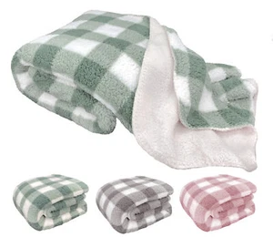heimtexland ® Kuscheldecke Sherpa Fell super warmeTeddy Plüsch Wohndecke Typ837  - Bild 1 von 15