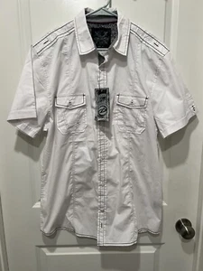Drill Clothing Company NYC Mens Shirt, Size XL Button Down White - Picture 1 of 5