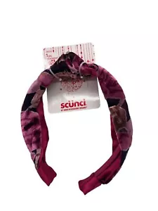 Diadema Scunci Diadema de Terciopelo Rosa Magenta 1 Pulgada de Ancho Nueva - Imagen 1 de 5