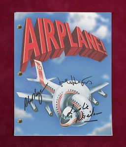 Guión completo de película de avión con firmas de reproducción  - Imagen 1 de 5