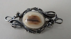 Broche tradicional cuerno de ciervo, ciervo plata - sin usar (66187) - Imagen 1 de 4
