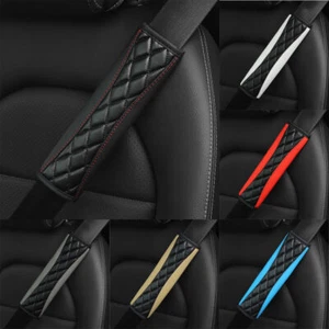 1x Funda protectora de cinturón de seguridad para cinturón de seguridad almohadilla arnés cojín - Imagen 1 de 17