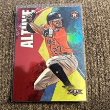 2019 Topps Fire Jose Altuve *SP Refractor* #80 Astros AllStar HOF?