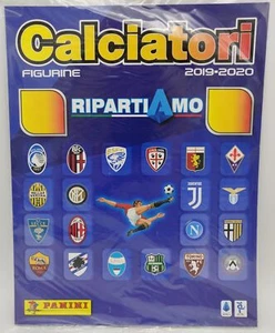 Album Figurines Calciatori panini 2019 2020 Ripartiamo Sealed Set - Picture 1 of 1