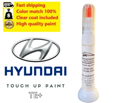 For HYUNDAI PAE PHANTOM BLACK Touch up paint pen with brush (SCRATCH REPAIR) - Image 1 of 4