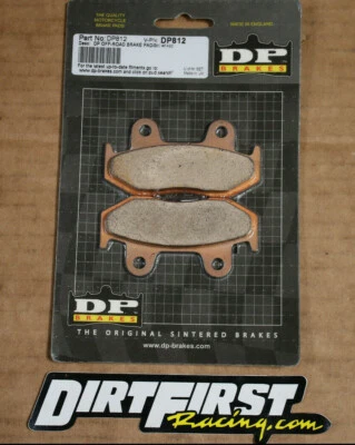 Dunlopad DP Brake pads DP812 Honda ATC 250R CR125 TRX250R XR500 R CR TRX XL Foto 1 de 4