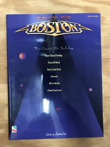 Best of Boston Piano-Vocal-Guitar Guitar Notation Book - Picture 1 of 5