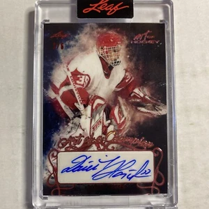 2022 Leaf Art Of Hockey Champion Dominik Hasek Auto 2/6 AD - Picture 1 of 2