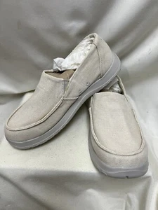 Shoes Soft Science Frisco Canvas Light Gray M12 W14 NEW - Picture 1 of 6